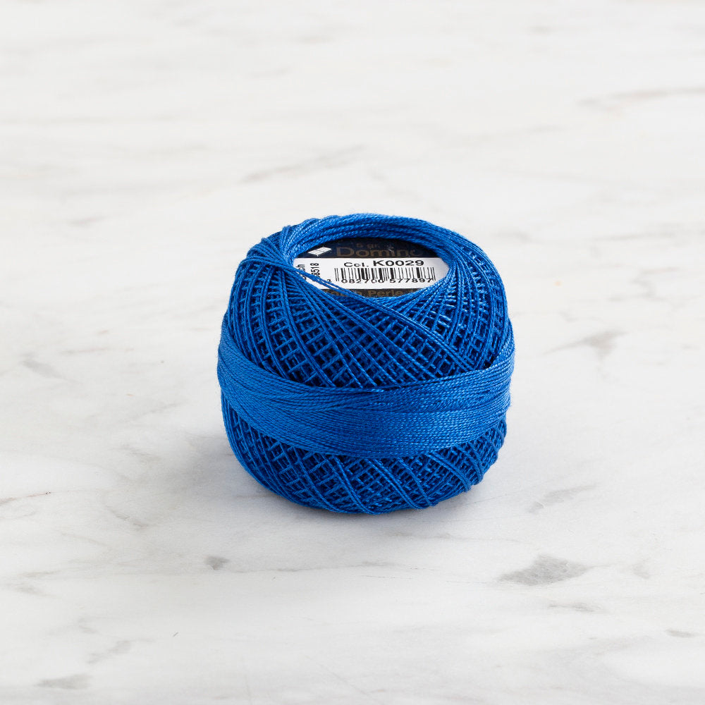 Domino Koton Perle 5gr Koyu Mavi No:12 Nakış İpliği - 4590012-K0029